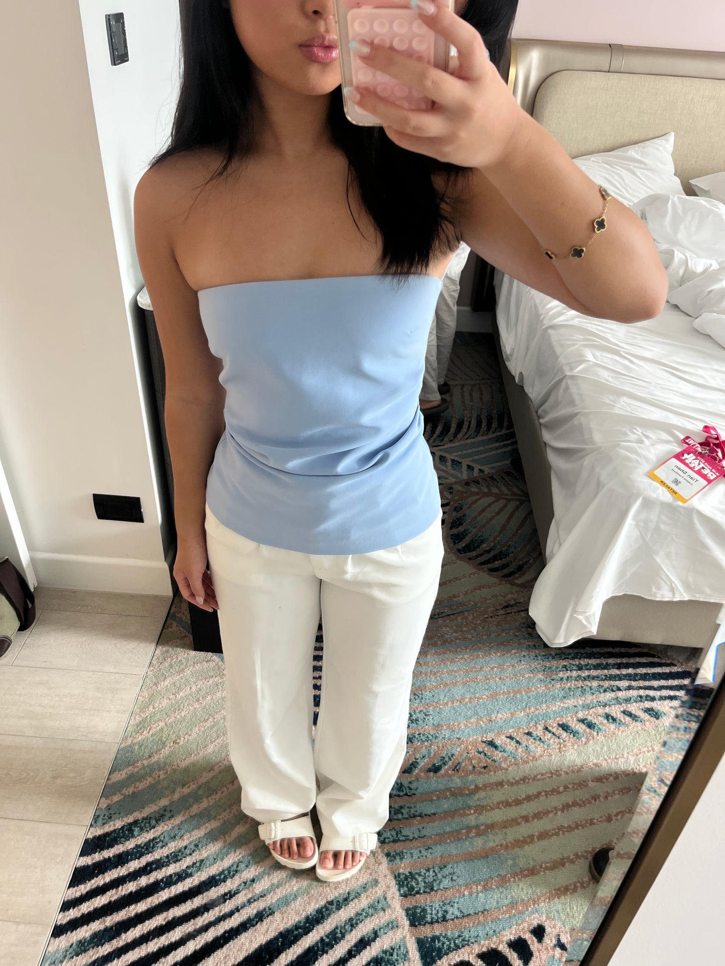 Tailored Strapless Bustier