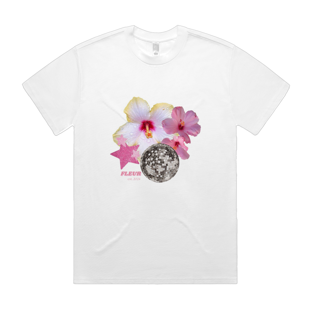 FLEUR oversized graphic tee