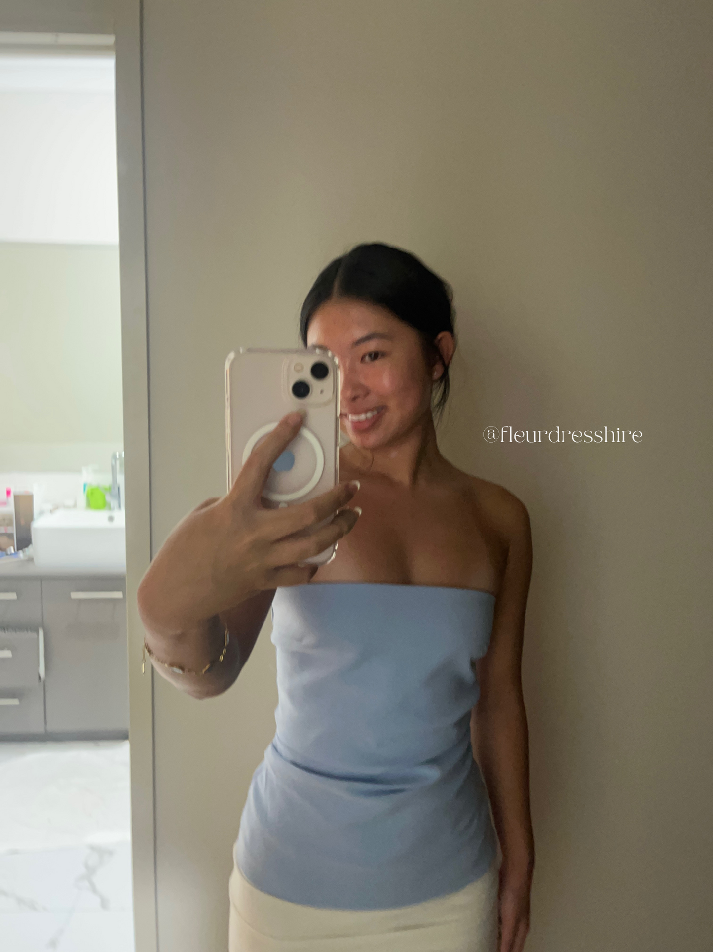 Tailored Strapless Bustier