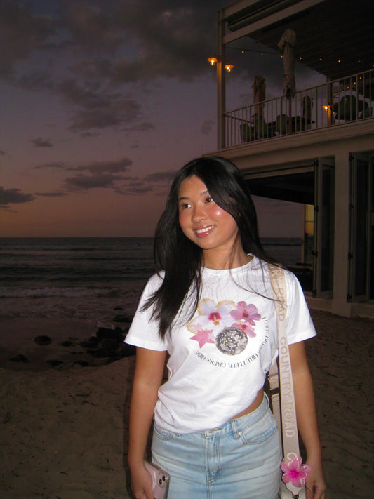 FLEUR oversized graphic tee