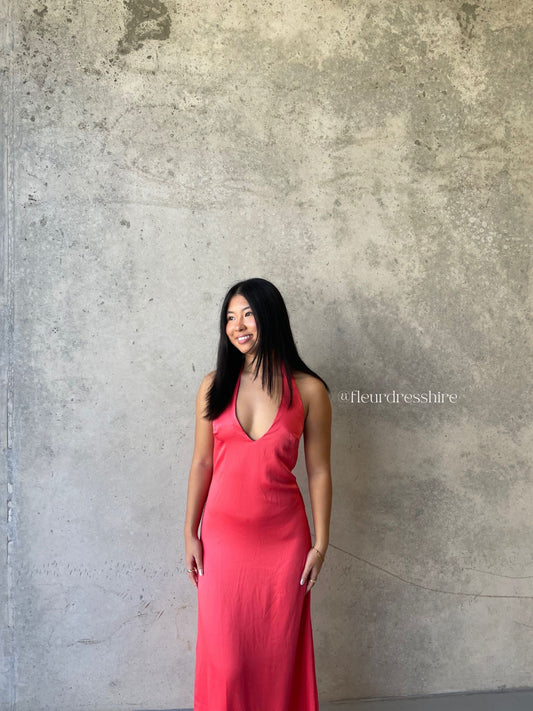 Kookai Strawberry Milan Maxi Dress