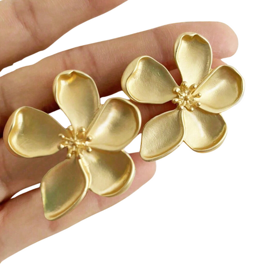 flower earrings